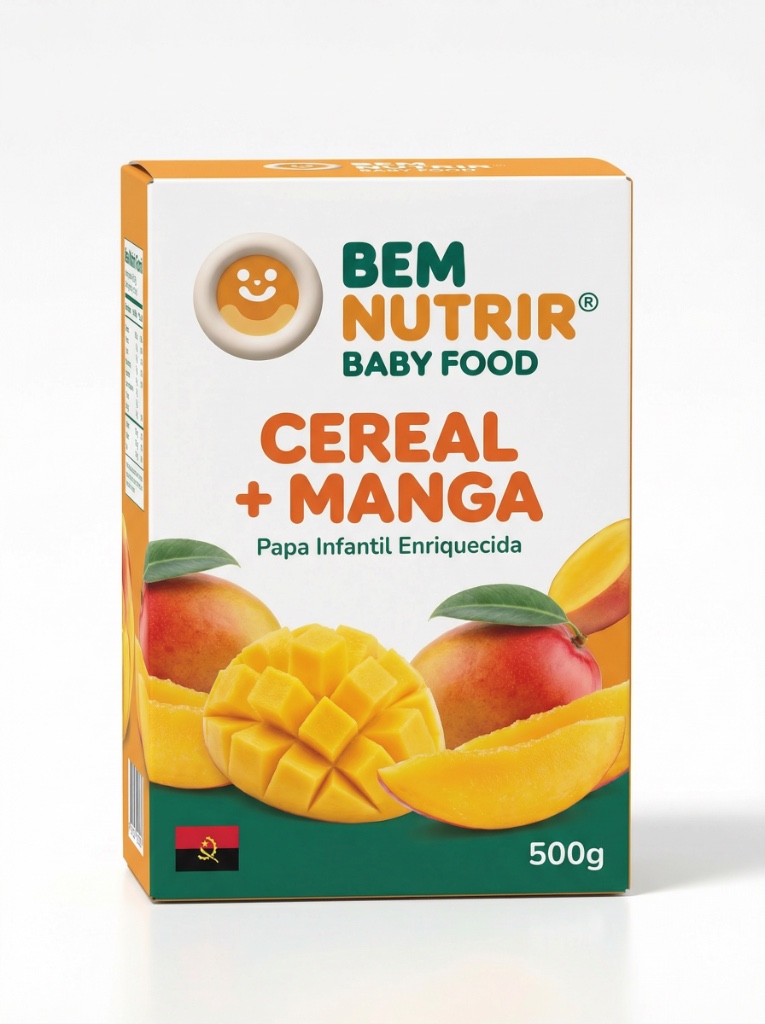 Bem Nutrir Cereal + Manga 500g