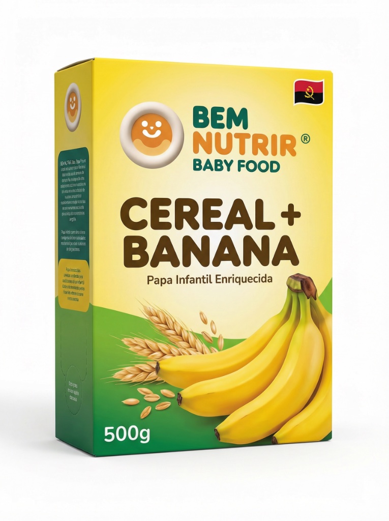 Bem Nutrir Cereal + Banana 500g